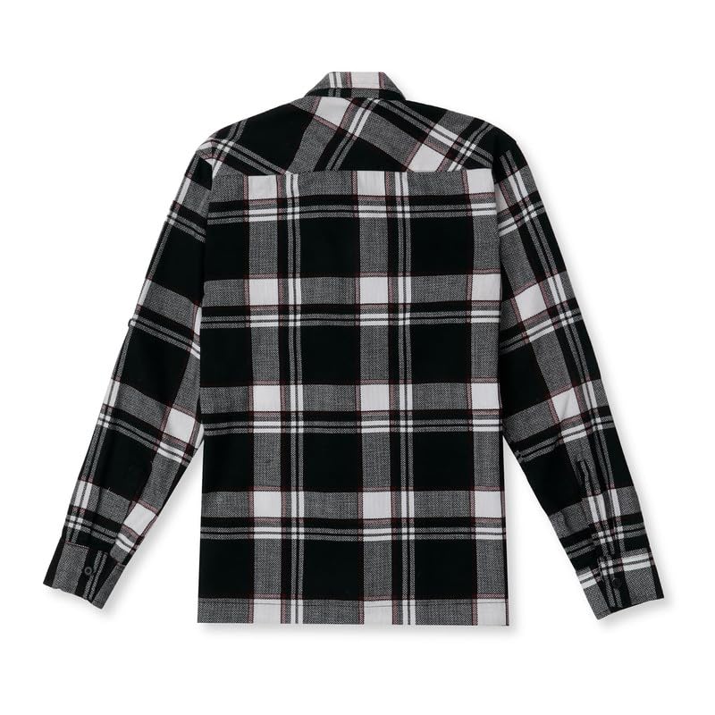 CAVIO Boys Cotton Checks Full Sleeves Shackets Shirt and T-Shirt - Image 4